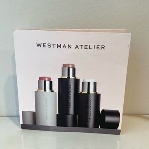 Westman Atelier Cream Stick Trio Sampler- Lit, Petal, Biscuit BNIB Sealed